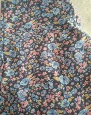 Combinaison fleurie 6 ans 