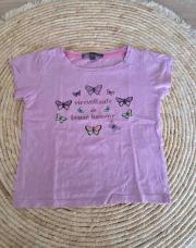 Tshirt TQF 4 ans papillons