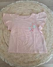 Tshirt H&M rose 4-6 ans