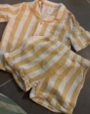 Ensemble hm jaune 86cm