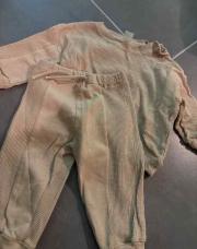 Ensemble hm beige gauffre
