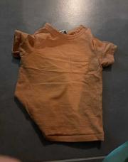 Tee shirt rouille Tao 86cm