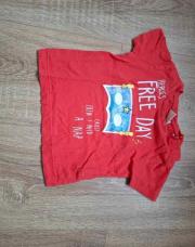 T shirt rouge super héros zara 3 /6 mois 