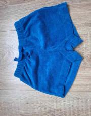 Short bleu tex 6 mois
