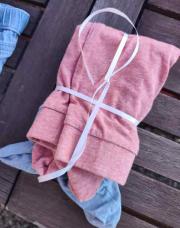 Lot 2 leggings avec chaussette