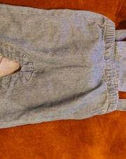 Salopette jeans 1 mois