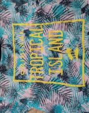 t shirt tropical 