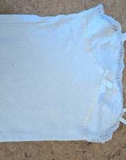 t shirt blanc dentelle 