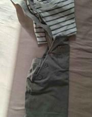 Ensemble salopette tshirt