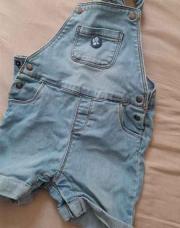 Salopette jeans courte TAO