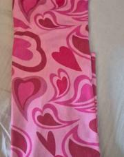 8ans robe coeur fuschia 