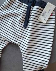 Pantalon lignées neuf Petit Bateau