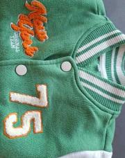 Blouson bomber vert 