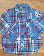 Chemise 2ans rouge/bleu Orchestra 