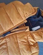 Manteau jaune hiver 
