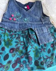 Robe jeans mares 18 mois 