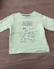 Blouse à longue manches pic nic 