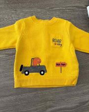Pull jaune 3 mois 