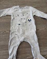 Pyjama 3 mois yeux gris 