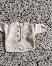 Gilet beige naissance