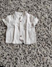 Chemise blanche  MC naissance