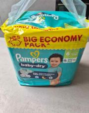 Pampers baby dry t6 54pcs