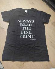 T-shirt annonce