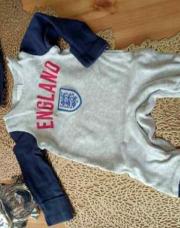 pyjama england T56/1 mois +bonnet