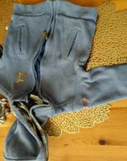 gilet bleu 