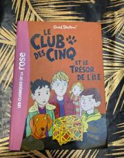 Livre le club des cinq et le trésor de l’Ile 
