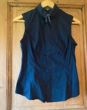 chemise sans manches bleu marine G-Star S