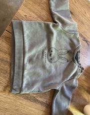 Pull lapin 18 mois gris 