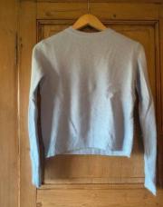 pull Maje bleu ciel Angora taille 1