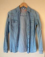 chemise en jean bleu clair Tally Weijl 36