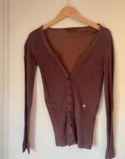 Gilet marron Morgan S
