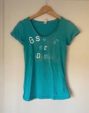 t-shirt de la marque G-Star RAW, dans un coloris turquoise XS