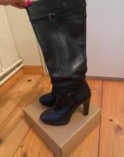 bottes hautes en cuir de la marque Bronx 38