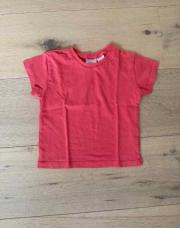 T-shirt rouge Zara 9 mois