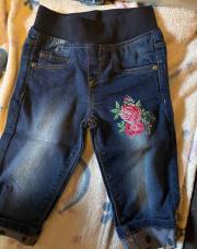 Jeans à fleur 