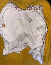 T-shirt à colle (fleur)