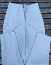 Pantalon taille haute beige Zara 