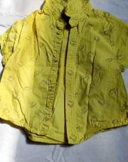 Chemise jaune dino 3A