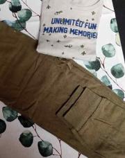 Pyjama long kaki 110-116