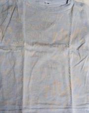 Tshirt bleu ciel écriture T92