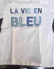 Tshirt La vie en bleu 5A