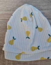 Bonnet citron nouveau né 