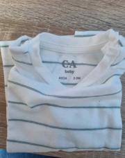 T-shirt C&A 3m blanc marin 