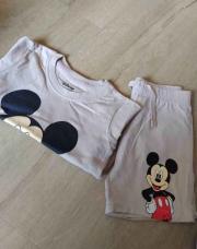 Ensemble mickey beige 