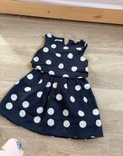 Robe à pois obaibi 4ans 