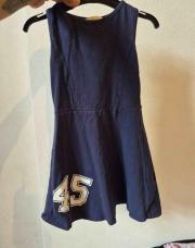 Robe bleu sans manche 4 a